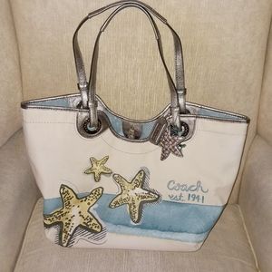 Coach Limited Edition Starfish canvas bag